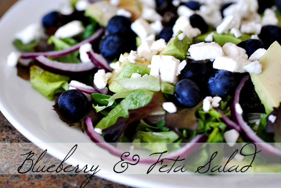 Blueberry and Feta Salad-2
