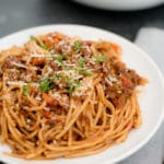 Sweetly Splendid - IP Spaghetti with Meat Sauce