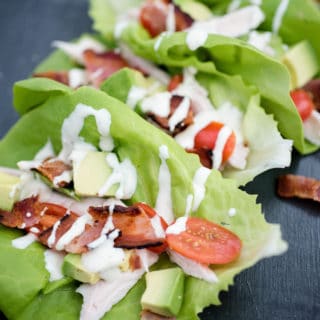 Sweetly Splendid - Chicken Club Lettuce Wraps