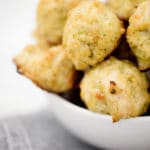 Chicken Pesto Meatballs - Sweetly Splendid