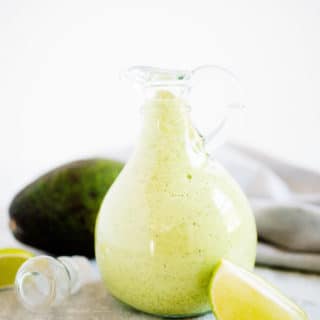 Avocado Cilantro Dressing - Sweetly SplendidAvocado Cilantro Dressing - Sweetly Splendid
