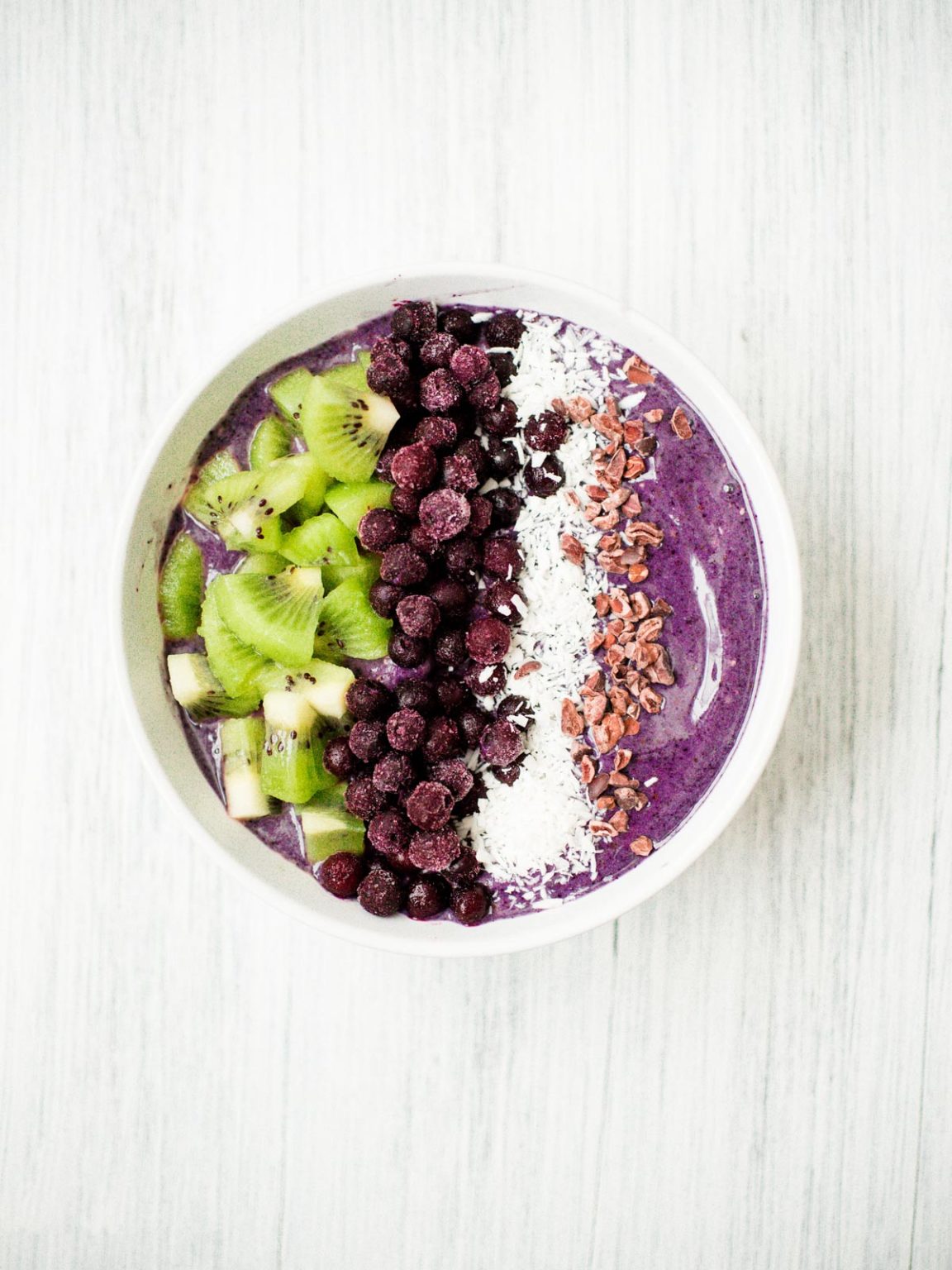 Blueberry Banana Smoothie Bowl - Sweetly Splendid