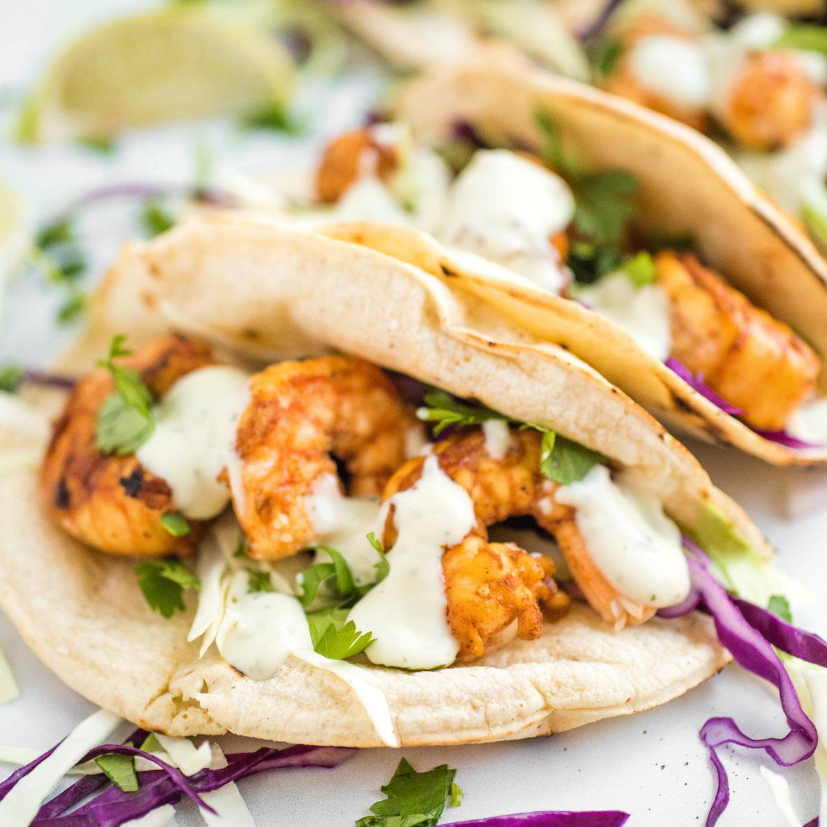 Chili Lime Shrimp Tacos Sweetly Splendid