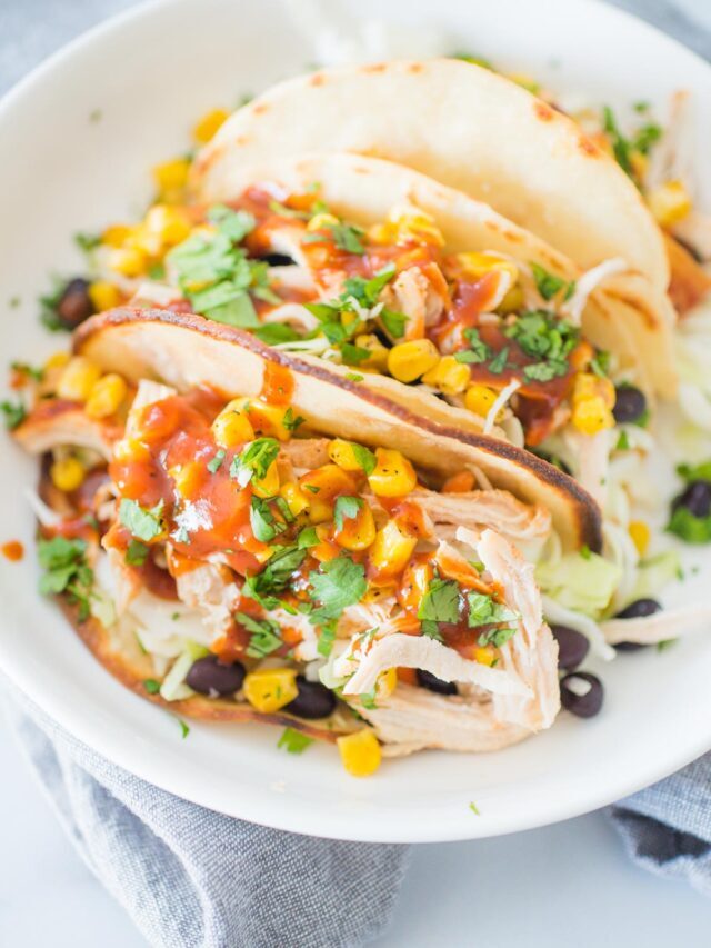 Mexican Style Chicken Tacos