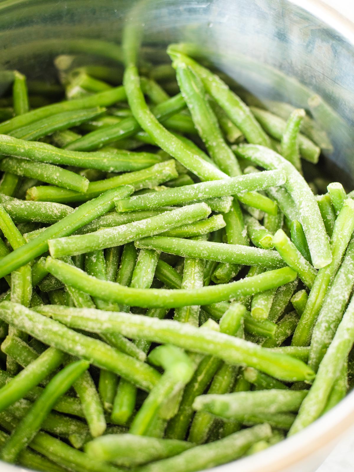frozen green beans in instant pot sleeve