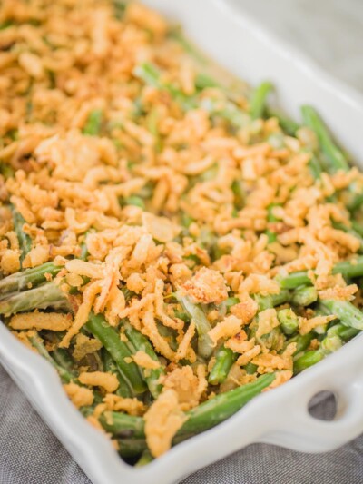 Instant Pot Green Bean Casserole - Sweetly Splendid