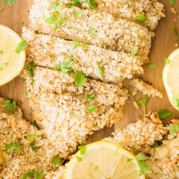 Baked Lemon Pepper Chicken Breast - Sweetly Splendid