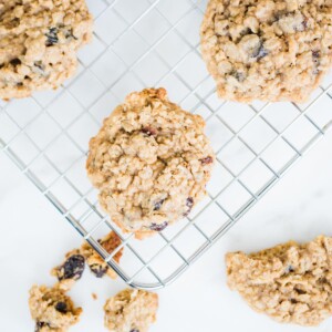 cookies on a cooling rack