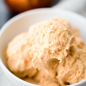 ice cream in a bowl