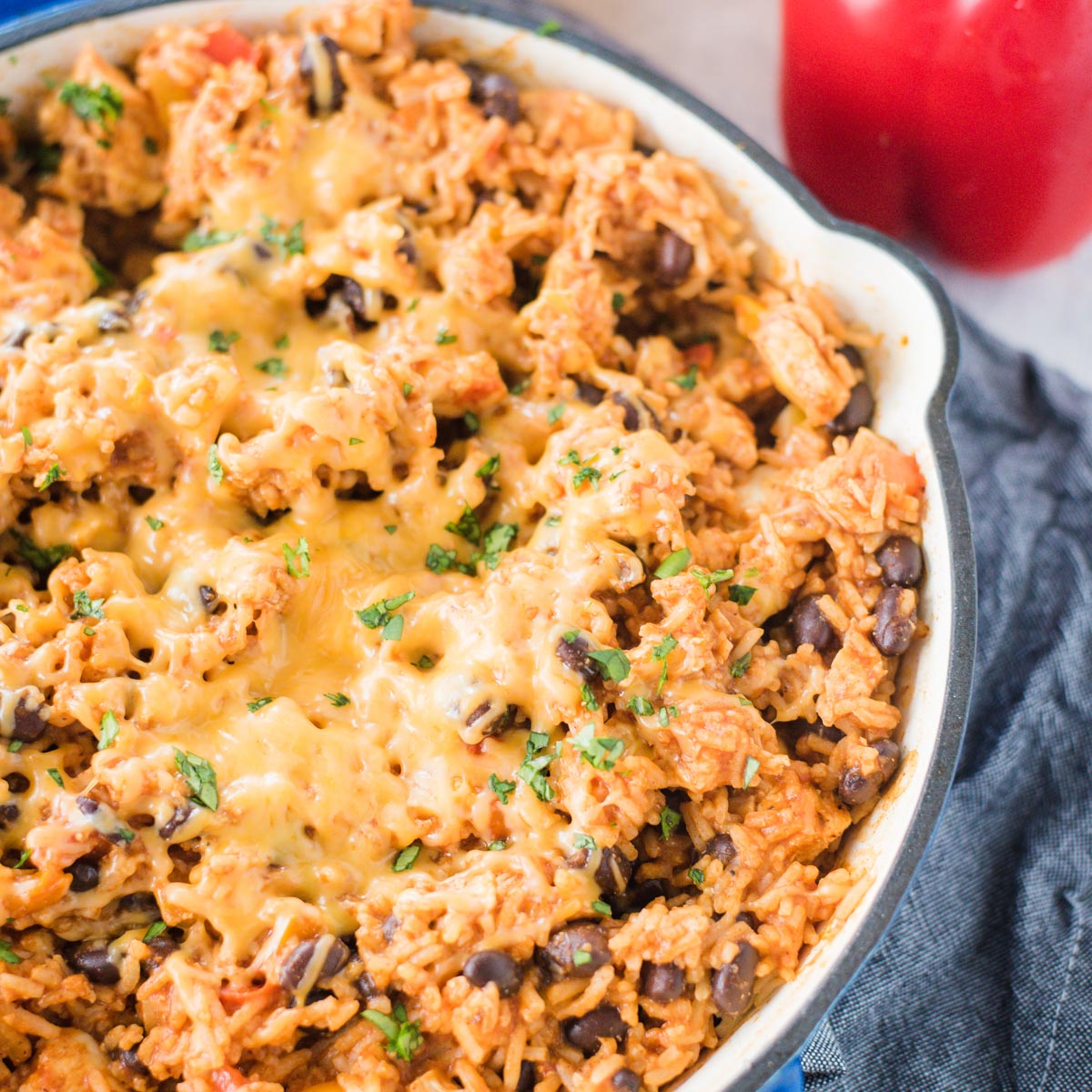 Southwest Skillet Chicken and Rice Recipe-image