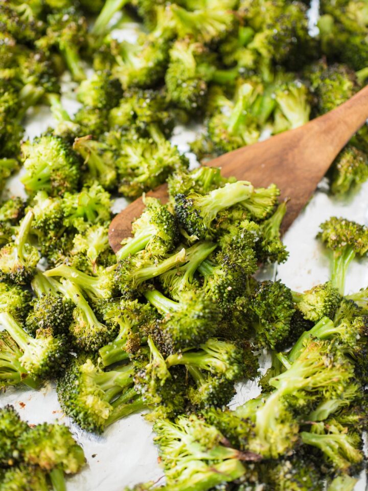 Roasted Broccoli in Oven Recipe Sweetly Splendid