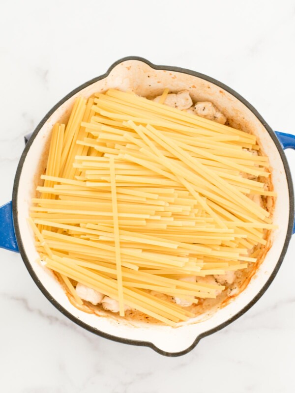 One Pot Chicken Alfredo Sweetly Splendid