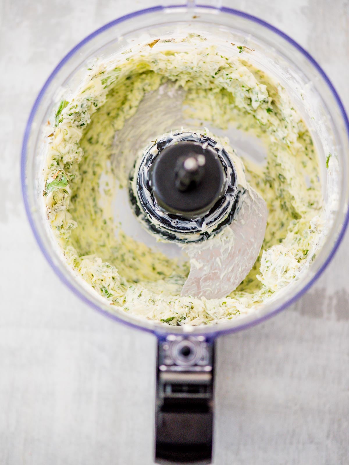 butter spread pulsed in food processor