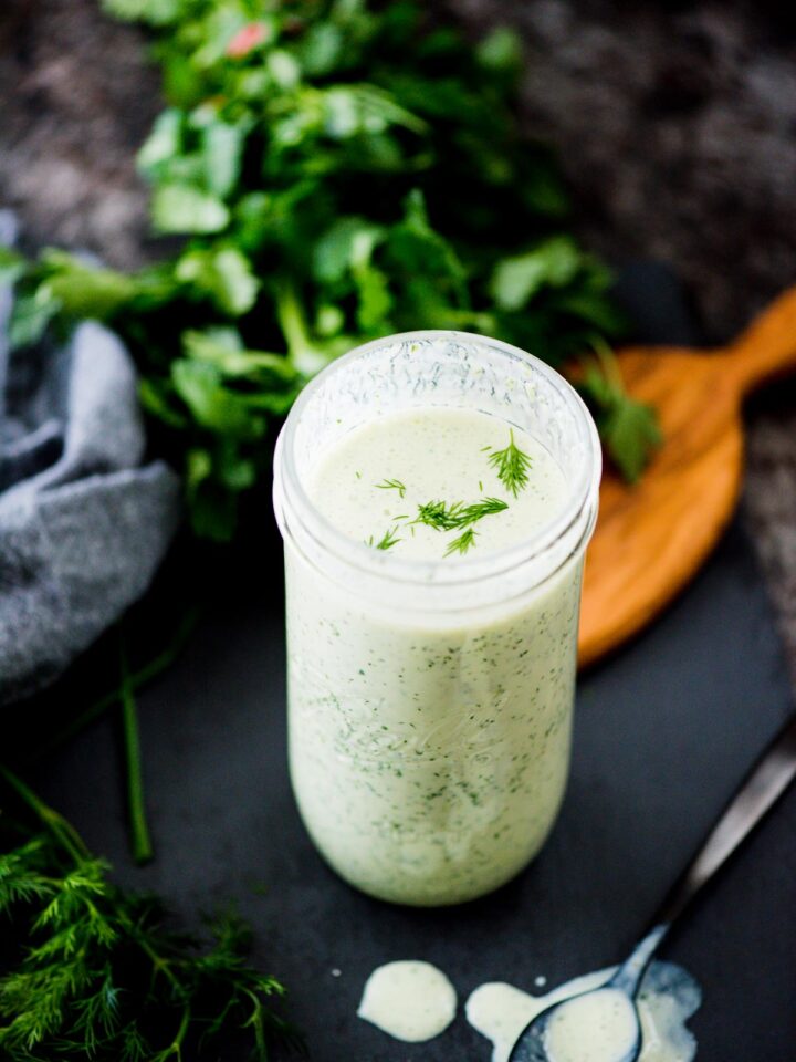 Homemade Buttermilk Ranch Dressing Recipe - Sweetly Splendid