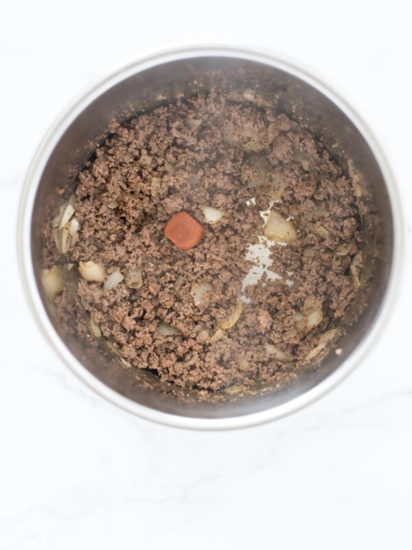 Homemade Instant Pot Ground Beef Pasta Sweetly Splendid