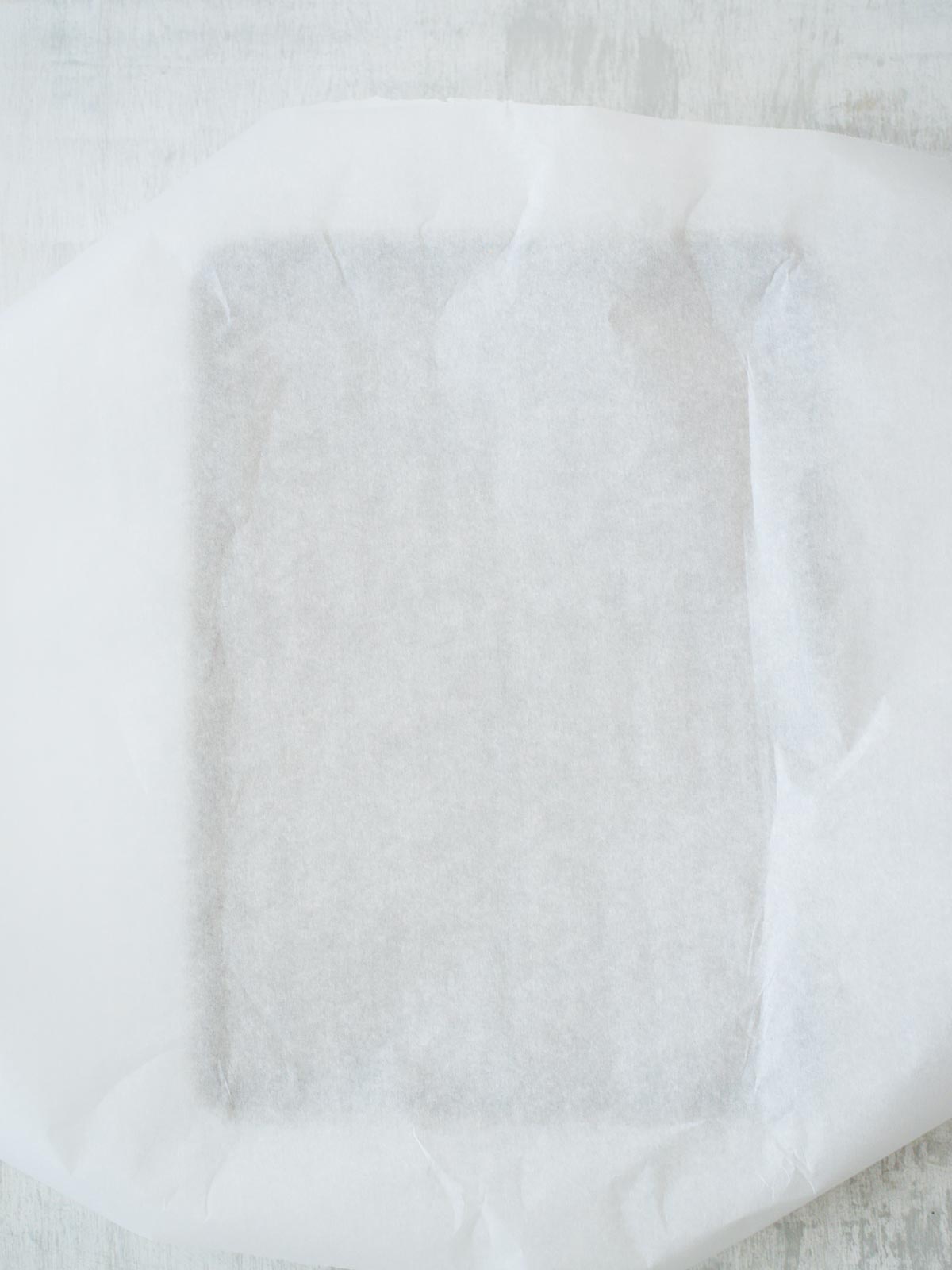 parchment paper on baking sheet