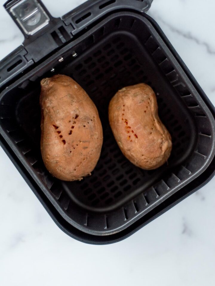 Vegetarian Stuffed Sweet Potato Recipe - Sweetly Splendid