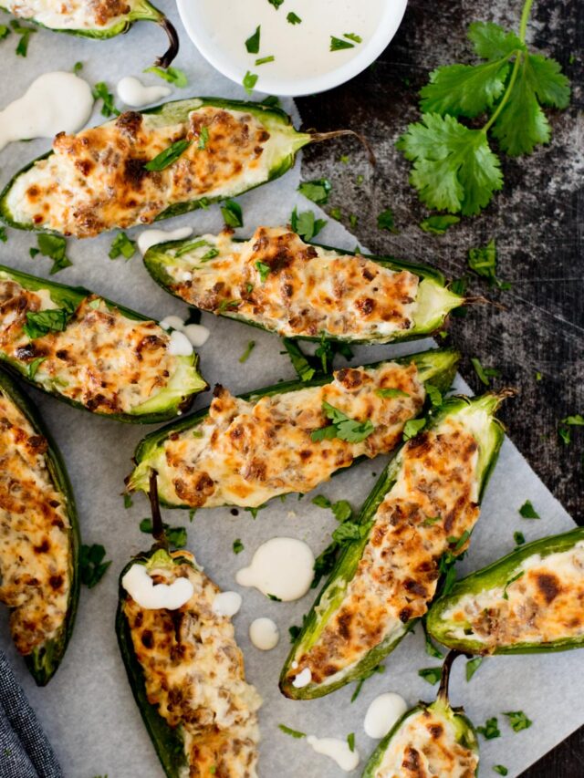 Cinco de Mayo Sausage Stuffed Jalapeno Poppers Sweetly Splendid