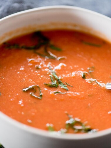 Oven Roasted Tomato Soup - Sweetly Splendid