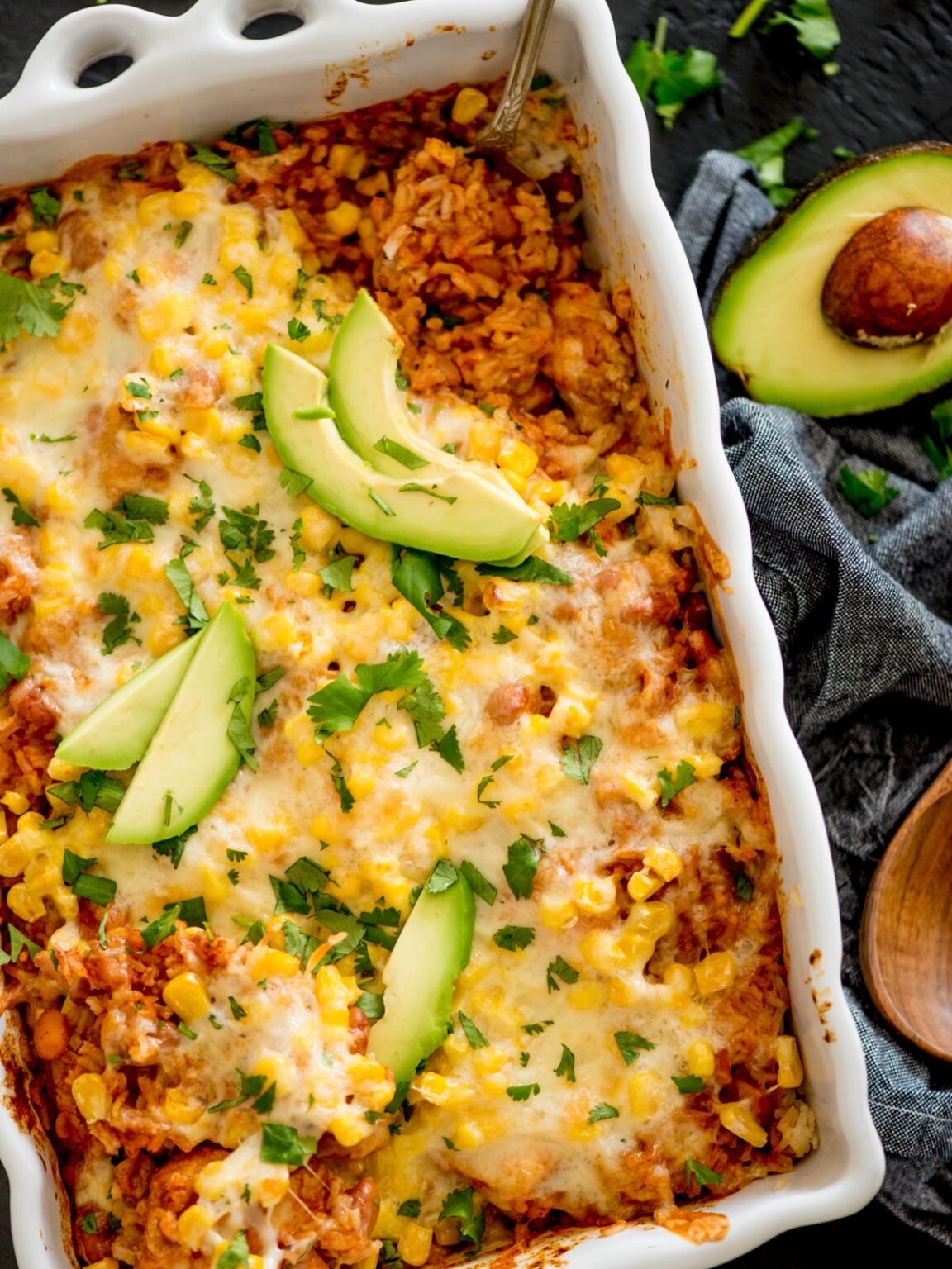 Easy Mexican Chicken Casserole Sweetly Splendid