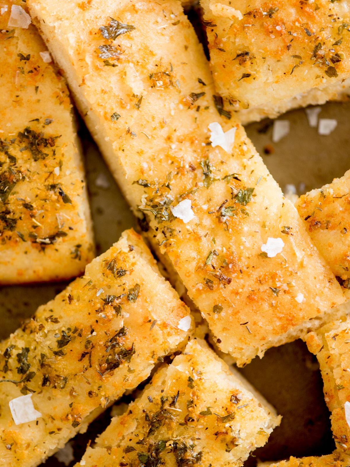 Parmesan Garlic Breadsticks (Easy and Homemade) - Sweetly Splendid