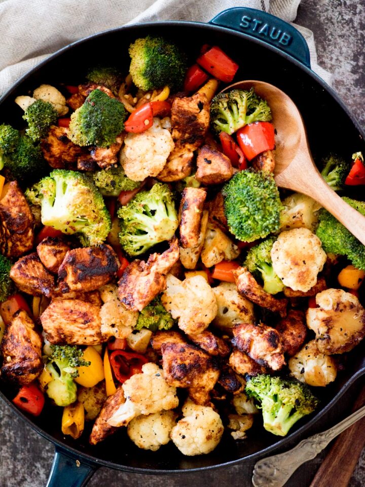 Healthy Chicken and Mixed Vegetables Recipe Sweetly Splendid