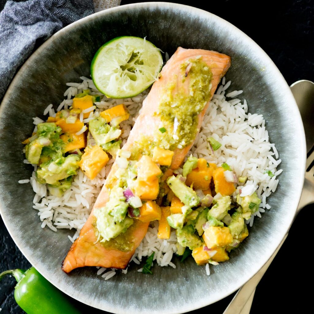 Jalapeno Lime Salmon with Honey Sweetly Splendid