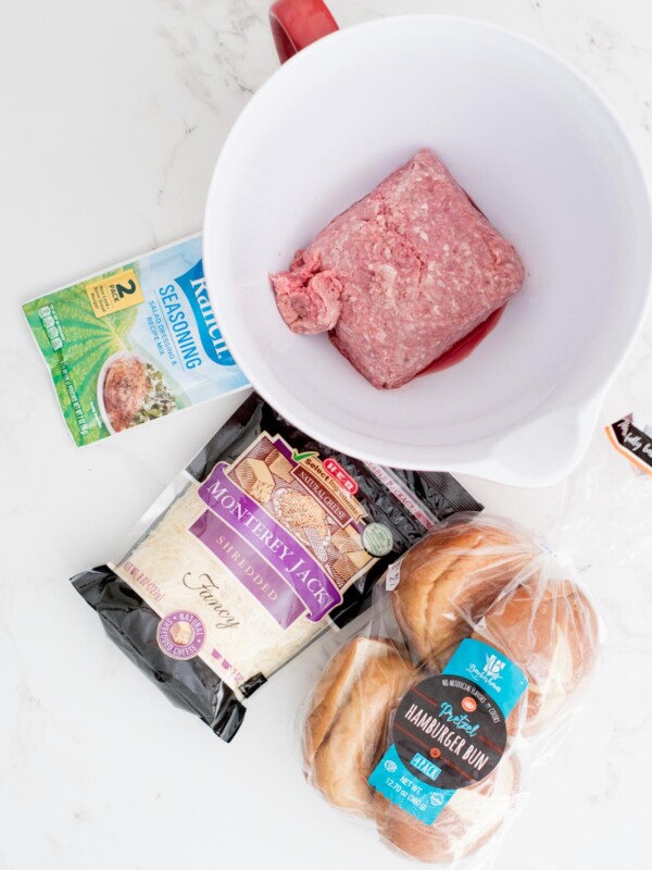 Easy Ranch Burgers with Cheese Sweetly Splendid