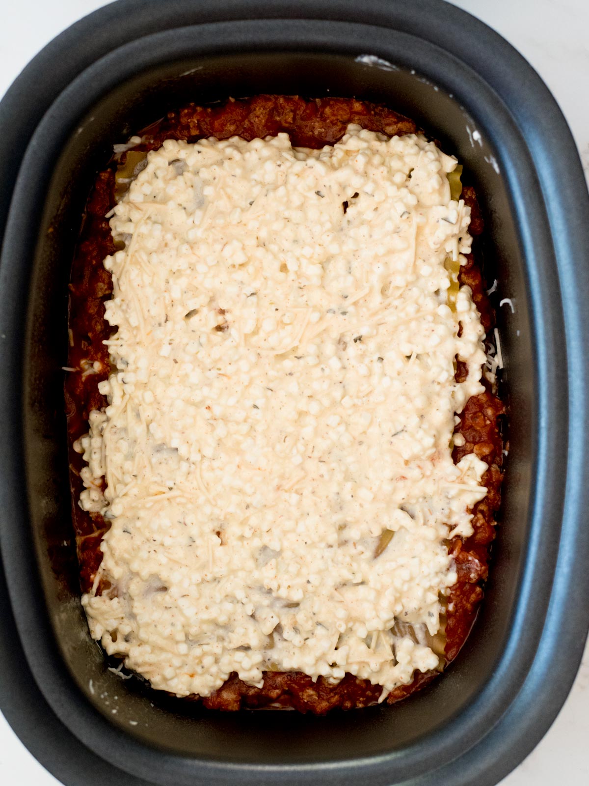 Easy Crockpot Lasagna Sweetly Splendid   Crockpot Lasagna 16 