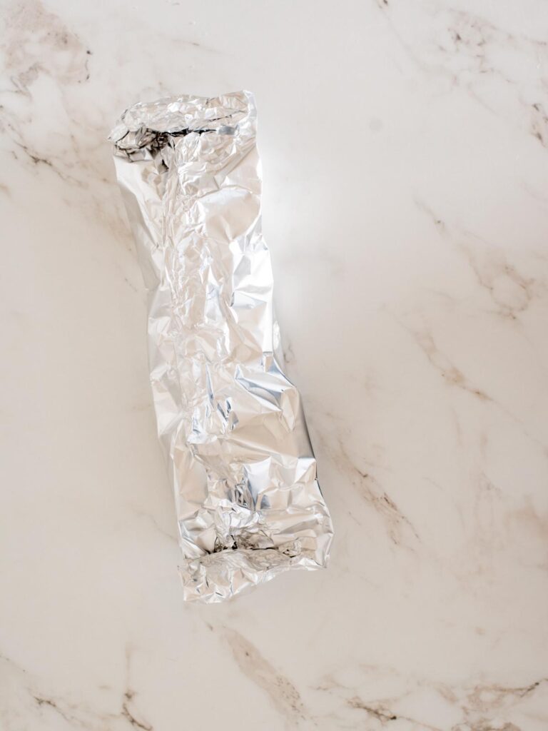 salmon wrapped in foil