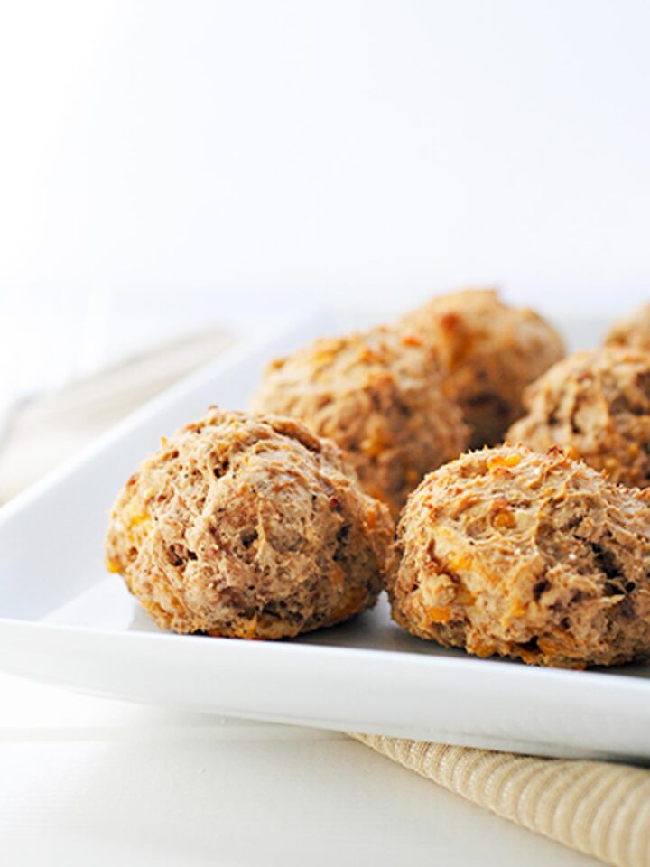 Turkey Sausage Balls Recipe With Bisquick Sweetly Splendid