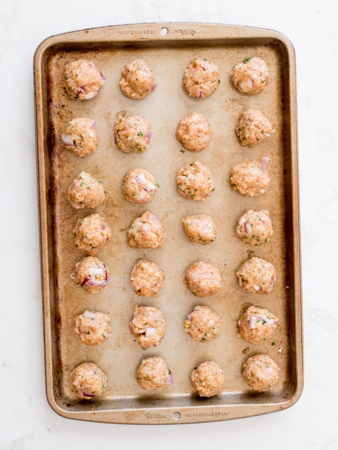 Ground Turkey Meatballs (Baked in Oven) Sweetly Splendid