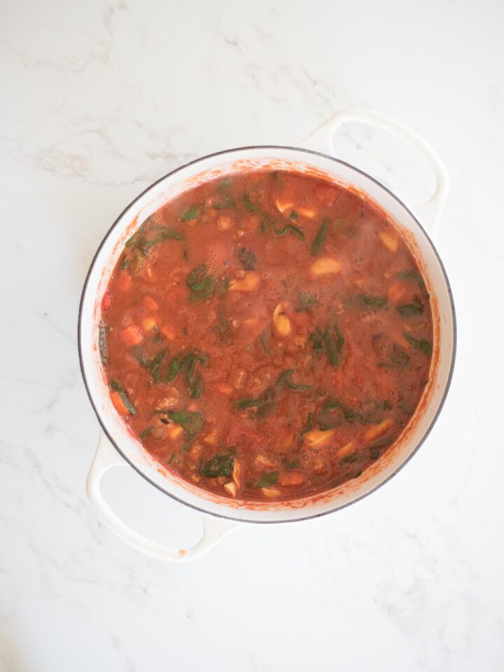 Tomato Florentine Soup Recipe with Tortellini Sweetly Splendid