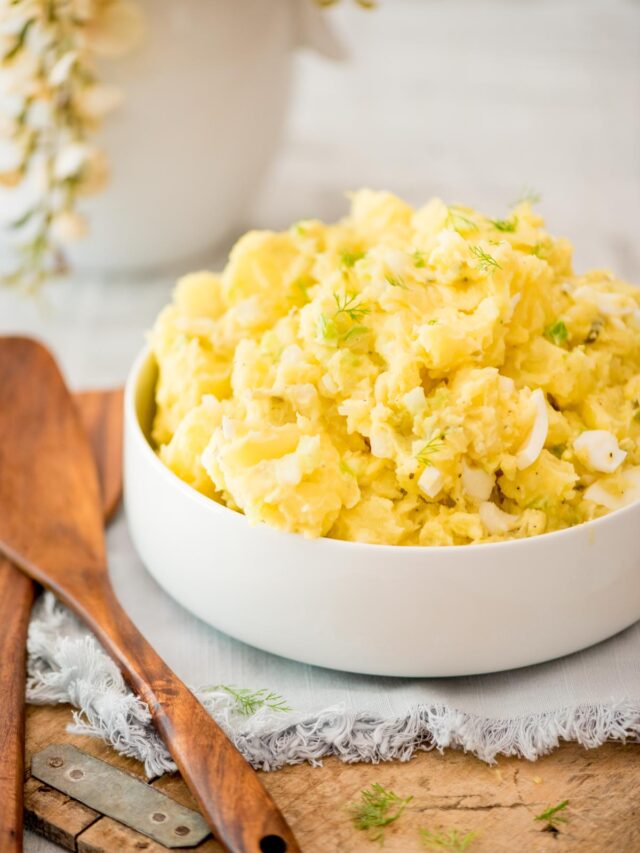 Traditional Potato Salad Recipe Sweetly Splendid