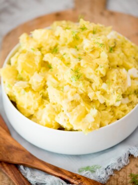 Traditional Potato Salad Recipe - Sweetly Splendid