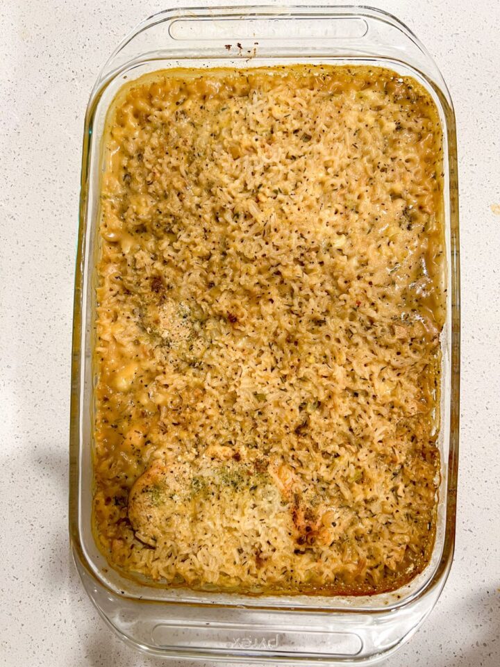 No Peek Chicken and Rice Recipe - Sweetly Splendid