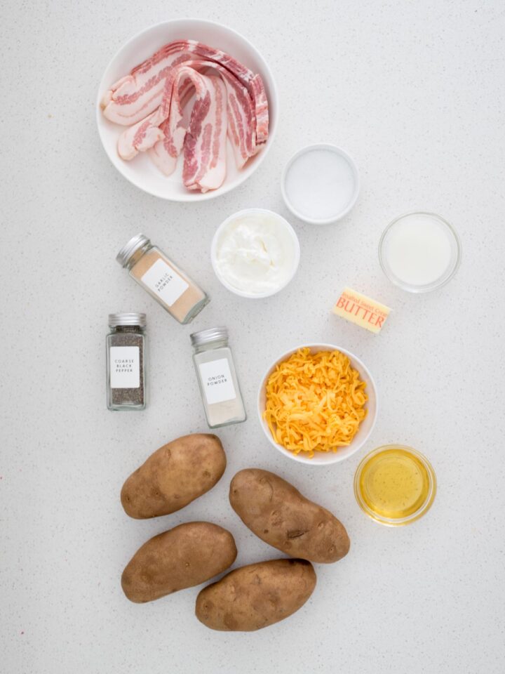 Twice Baked Potato in the Air Fryer Sweetly Splendid