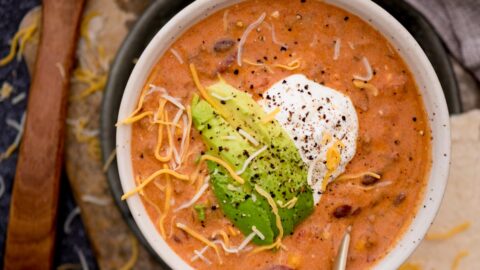 taco soup with ranch dressing and cream cheese Easy Chicken Taco Soup Salt & Lavender