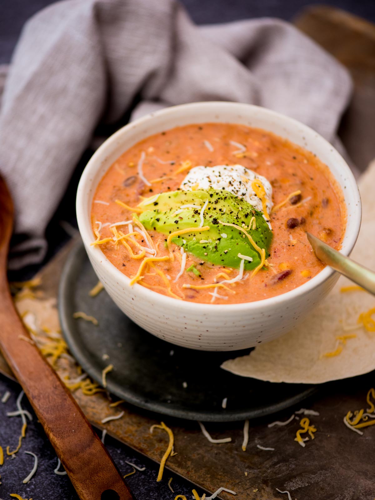 Taco Soup with Ranch Dressing - Sweetly Splendid