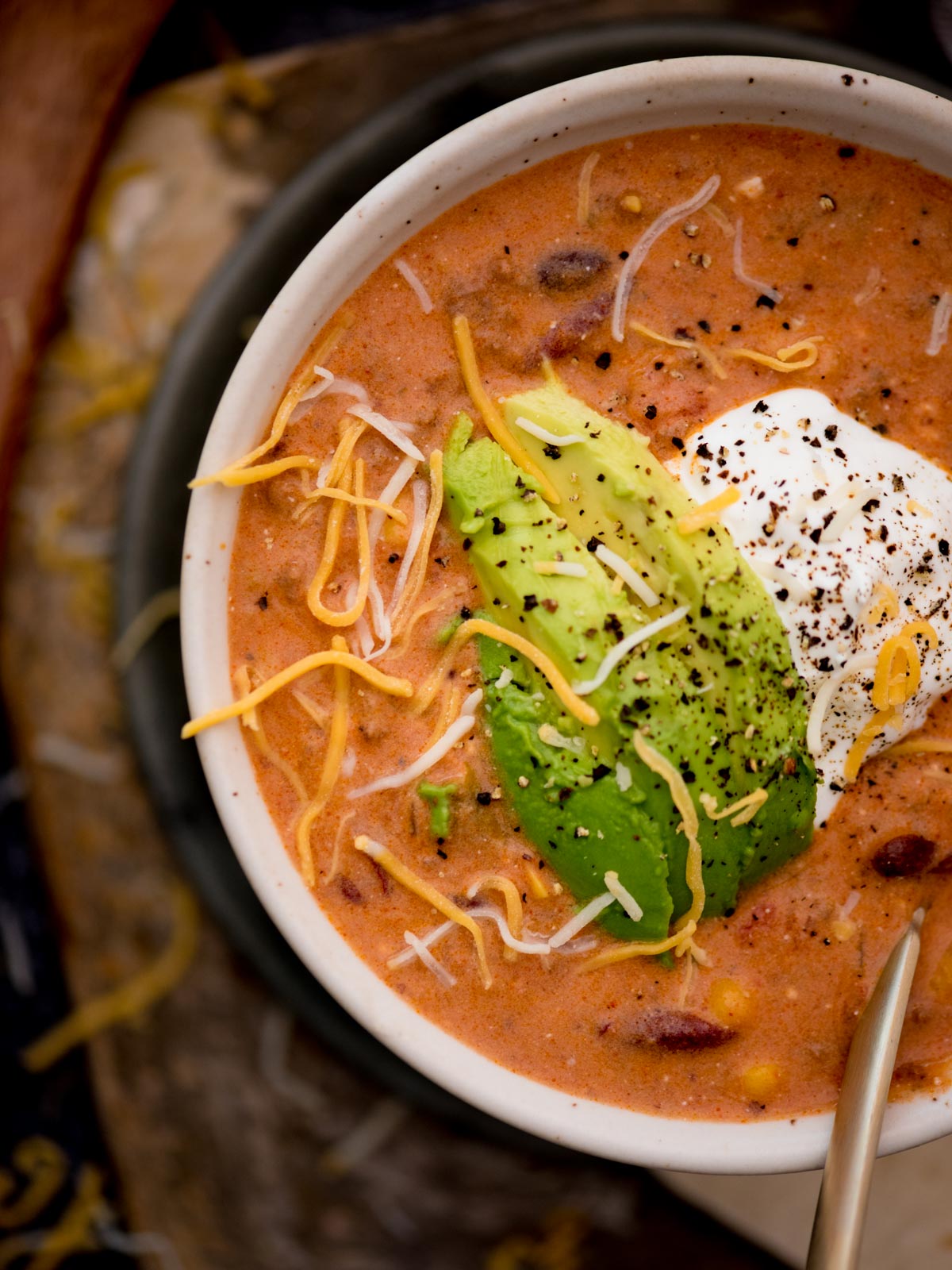 Taco Soup with Ranch Dressing - Sweetly Splendid