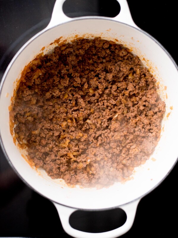 Creamy Beef Taco Soup - Sweetly Splendid