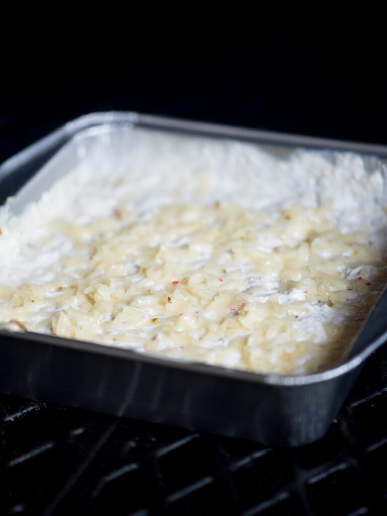 Easy Smoked White Queso Sweetly Splendid