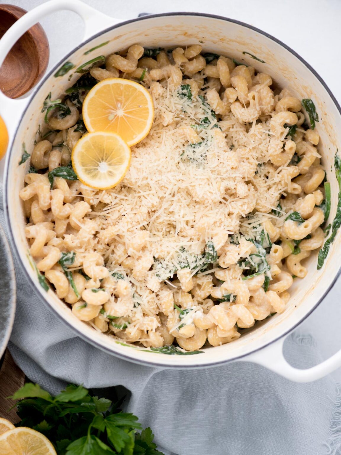 One Pot Ricotta Cheese Pasta Sweetly Splendid