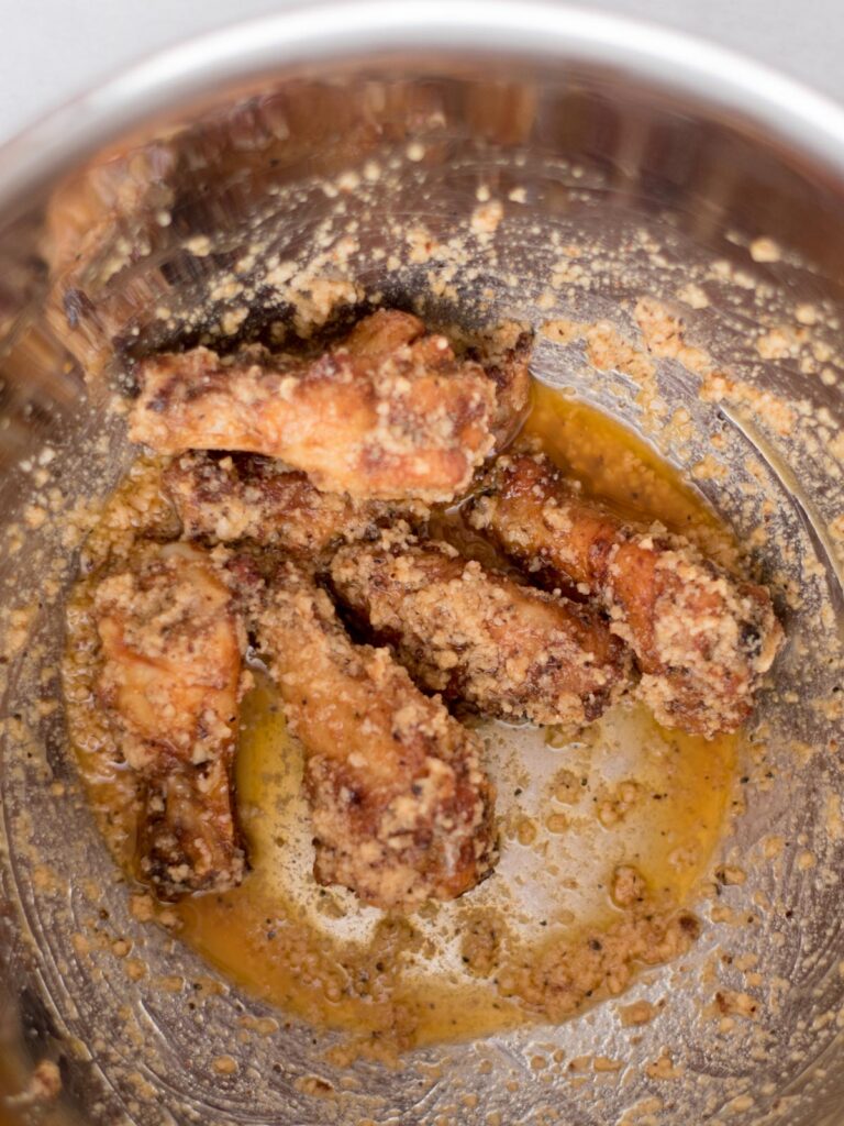Garlic Parmesan Wings Recipe (Air Fryer) Sweetly Splendid