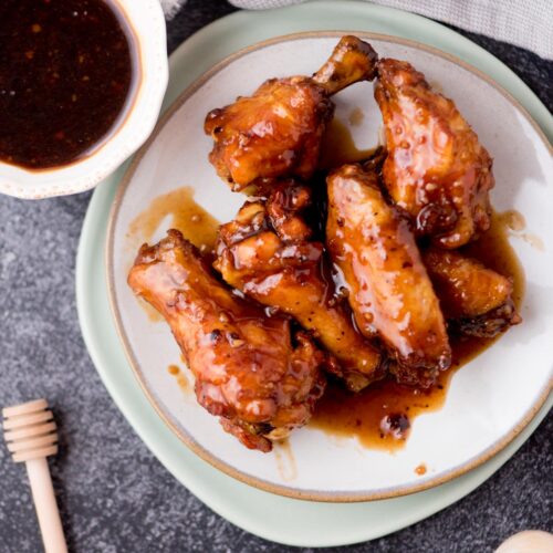 Honey Garlic Wings - Sweetly Splendid