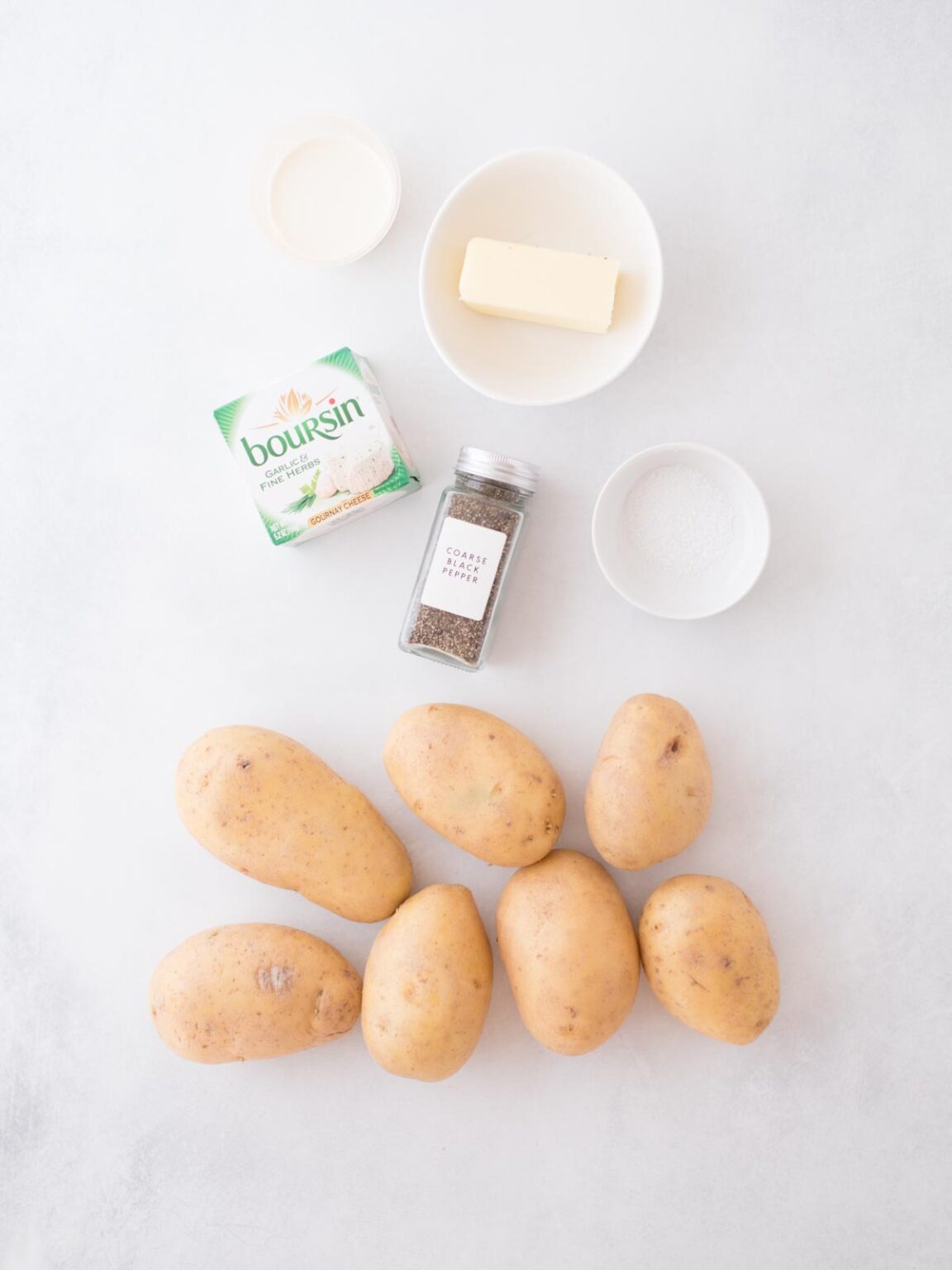 Mashed Potatoes with Boursin Cheese - Sweetly Splendid