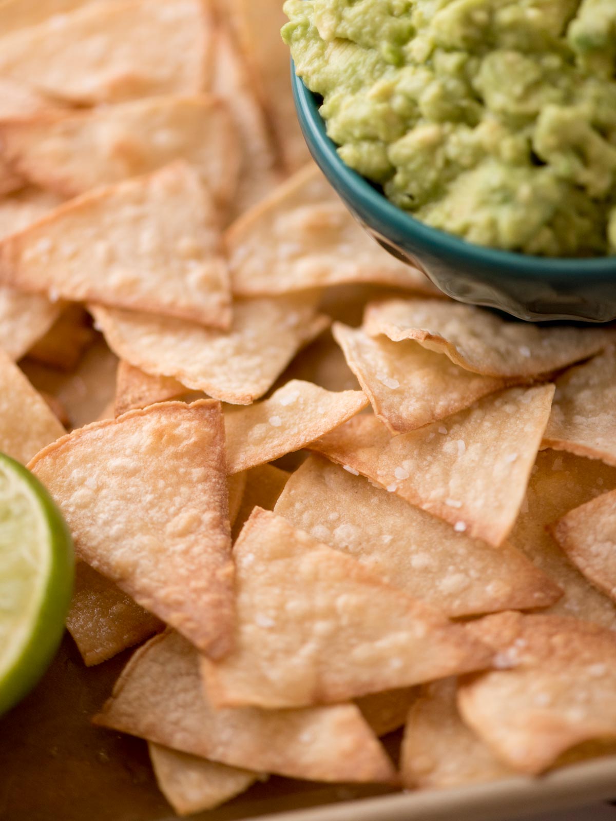 Baked Tortilla Chips Recipe - Sweetly Splendid