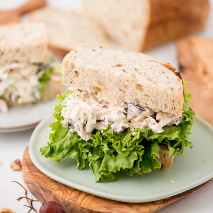 The Best Chicken Salad with Grapes - Sweetly Splendid