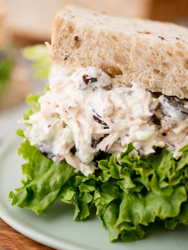 The Best Chicken Salad with Grapes - Sweetly Splendid
