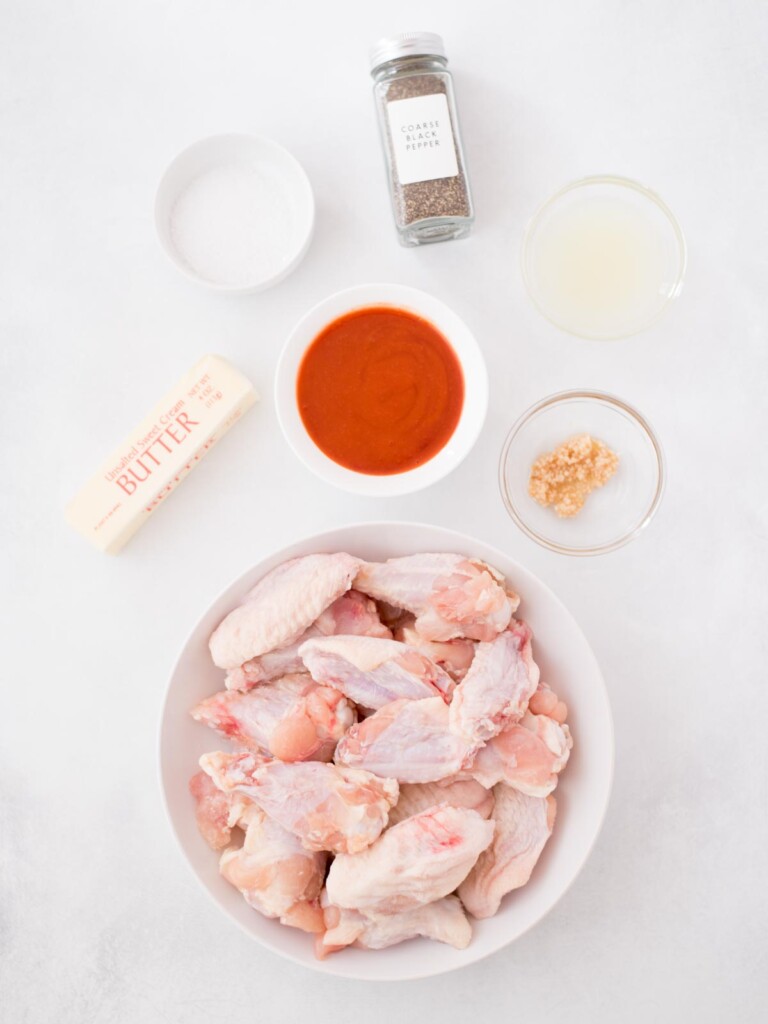 Garlic Butter Wings (Oven Baked) - Sweetly Splendid